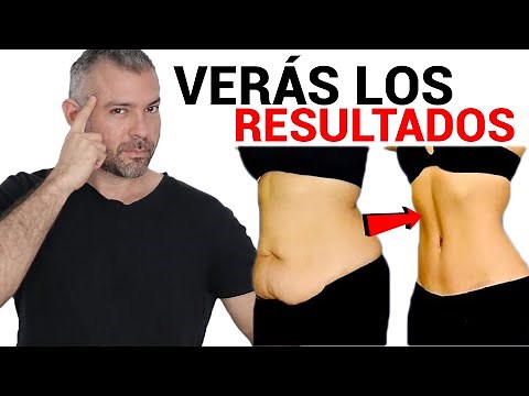 COMO ELIMINAR ABDOMEN BAJO Y FLACIDEZ rutina fácil + truco