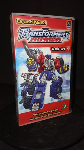Transformers Armada VHS Tape #transformerscartoon #transformerscollection #transformersarmada