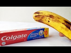 DIY Colgate Toothpaste & Bananas Rosewater Beauty Life Hacks | Skincare Beauty Tips