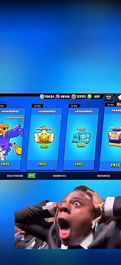 FREE SKIN ANGELIC DROP & 1000 CREDITS BRAWL GIFTS💥😱#brawlstars #yosho #lyricsvideo