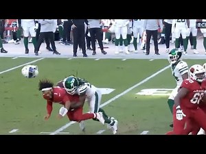 Cardinals’ Kyler Murray Takes a Huge Blindside Hit from Jets LB Quincy Williams! 💥