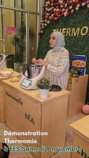 Démonstration Thermomix à Fès le 9 novembre