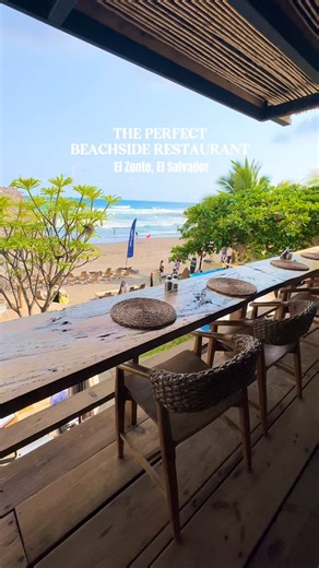 Simmi | Travel & Experiences on Instagram: "Don’t leave El Zonte without eating here!✨ A few locals told us this was the best food on the coast and they weren’t wrong. Right on the beach, Nan Tal is a soulful blend of El Salvador’s flavours - think fresh seafood, open-fire cooking, and ingredients sourced directly from local farmers and coastal producers. 🍴The menu changes weekly depending on what’s local and in season. 🍹Cocktails go beyond the usual - bold, botanical, and beautifully balanced