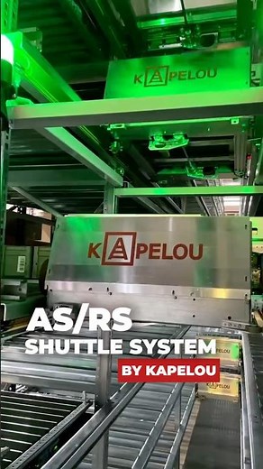 KAPELOU | Goods-to-Person Shuttle System for Boxes