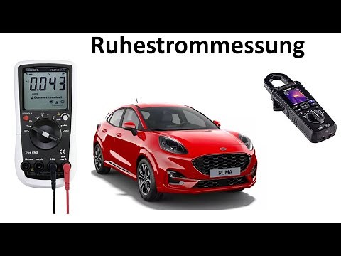 Ruhestromprüfung richtig durchführen dabei den Kriechstrom im Kraftfahrzeug garantiert finden