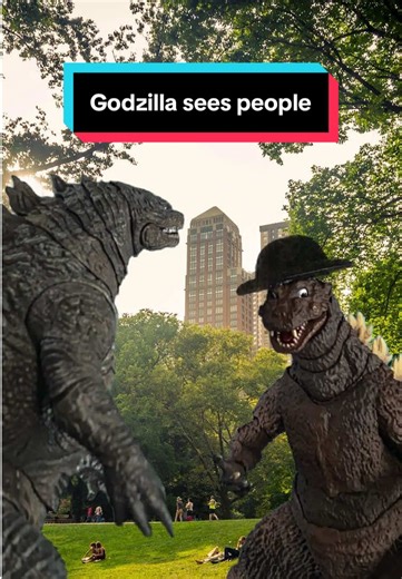 Godzilla Doesn’t Like People: A Stop Motion Adventure