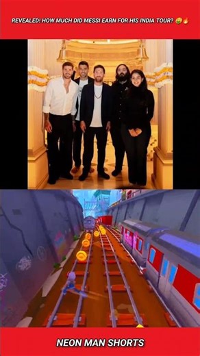 Revealed! How much did Messi earn for his India Tour? 🤑🔥 #shorts