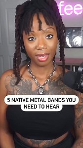 We didn’t get to share this for Native Heritage Month, but here’s some dope Native bands from the one and only @metalandcoffee Check them out and follow her for more! | PUNK BLACK