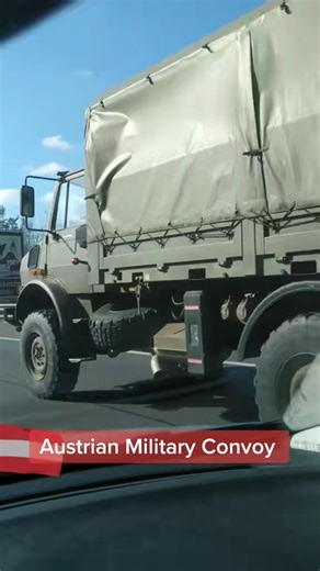 Austrian Military Convoy #austria #militär #convoy #bundesheer #militaryconvoy