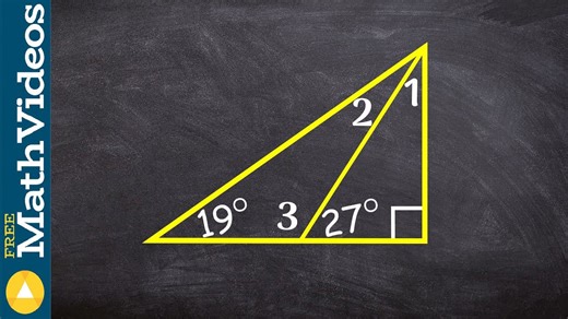 Applying the interior sum theorem to determine the missing angles of two
