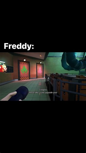 Freddy: "I could open this gate if I had Monty's claws." 😐😑