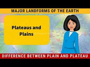 Plateaus and Plains - Major Landforms of the Earth | Class 6 Geography