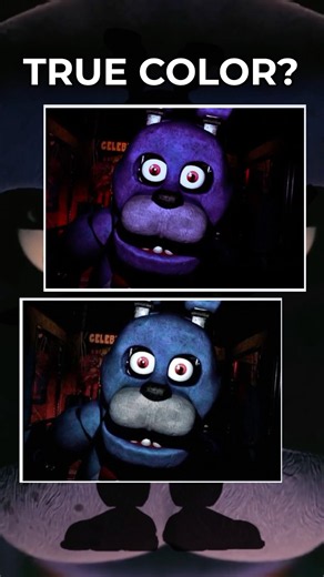 What color is Bonnie in FNAF? #fnaf #fivenightsatfreddys