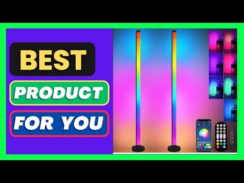 Smart LED Floor Lamp RGB Remote & APP Control Music Syn