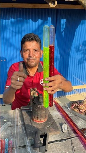 Childhood Favourite Rocket Making Using Waste Tube Light #shorts