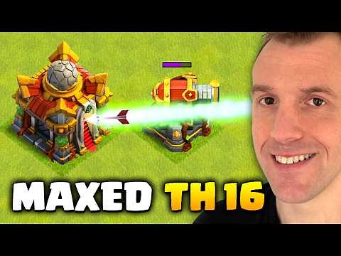 Max Town Hall 16 Gameplay and Strategies!