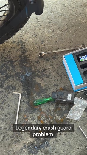 Issues with Legendary Crash Guard for KTM ADV