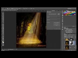 Crear efecto de rayos de luz con Photoshop CS6