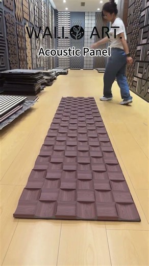 3D PS Acoustic Panel | Unboxing, Texture & Wall Installation | Factory Direct Soundproofing Solution