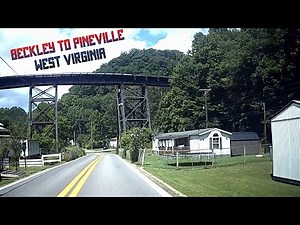 Driving Tour Appalachia | Beckley, WV to Pineville, WV - Relaxing Summer Drive 2023