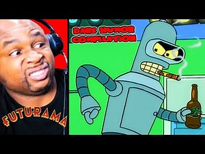 Futurama - The Best of Bender DARK HUMOR COMPILATION (Not For Snowflakes!)