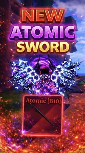 SAILOR PIECE NEW ATOMIC SWORD SHOWCASE..