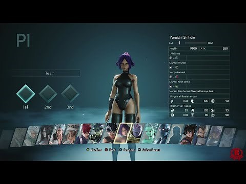 JUMP FORCE - All Characters + DLC (Yoruichi Shihoin) *Updated*