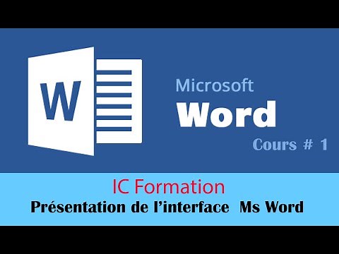 Logiciel d'application Microsoft Word définition et présentation