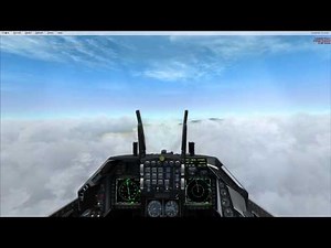 Prepar3d F-16 Viper Flight