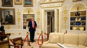 From the gilded Oval Office to a new monument: A look at Trump's renovation projects