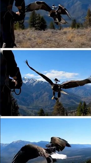 Eagle Eye View 🦅🌍 | 360° Flight Over Mountain Peaks