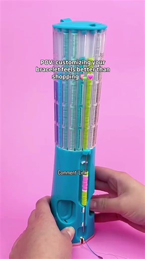 Drop 'Link' to get your heishi bracelet maker 💖