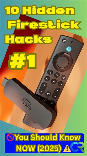 CReviewsTech on Instagram: "10 Hidden Firestick Hacks You Should Know NOW! 2025 1 Unlock the full power of your Firestick with these 10 hidden hacks for 2025! Tip number 1 is up!!! Subscribe so you don't miss the others!!! 🚀 From secret settings to performance tips, these tricks will make your Firestick faster, smoother, and more fun to use. #firestick #firesticktips #firesticktv"