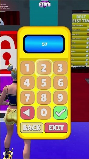 Live Event Secret Code THE BANK HEIST [ROGUELIKE] #shorts