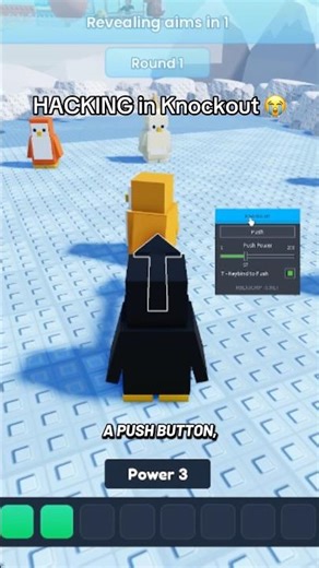 HACKING in Roblox Knockout Script 😭