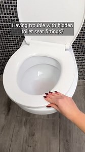 A wobbly toilet seat? This simple fast fix will shock you! 🔧🚽 #fblifestyle | Clever Life Hacks
