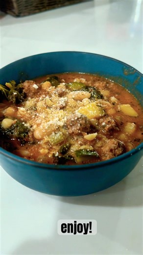 Beef Minestrone!