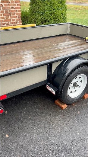 How to add sides to your utility trailer cheap, effective and nice looking!! Total was $45 10ft long