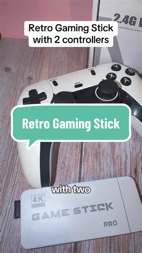 Retro Gaming Stick with Controllers for Perfect Play