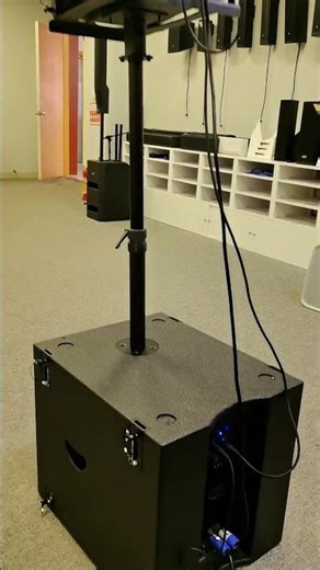 Active line array speaker.Original video#activespeaker #subwoofer #activelinearraysystem