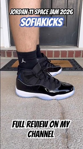 Jordan 11 Space Jam 2026 via sofiakicks. Full review on my channel #jordan #spacejam #review