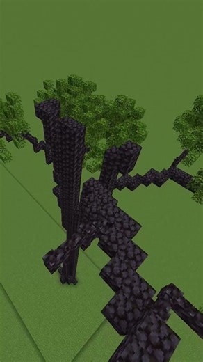Building a custom tree in minecraft! #minecraft #chillmusic #minecraftbuilding #viral