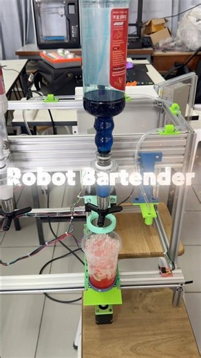 เมื่อบาร์เทนเดอร์ไม่ใช่คนอีกต่อไป 🤖🍹#RobotBartender #Arduino #Blynk #IoT #สายเทค #โปรเจคArduino