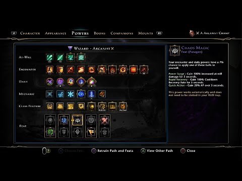 Neverwinter Mod 24 Wizard Arcanist Build Guide