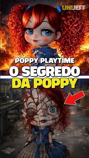 O segredo da Poppy em Poppy Playtime #poppyplaytime