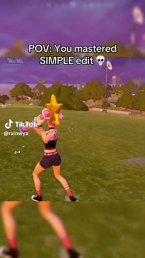 POV: Mastering Simple Edits in Fortnite 💀