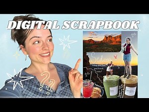 Digital Scrapbooking for Beginners | Easy & Aesthetic Canva Tutorial