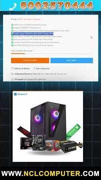 Budget Gaming PC 💻 Full Setup Under 40K | NCL Computer