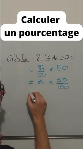 💡Calculer un pourcentage de 50 facilement💡