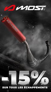 💰PROMO -15% sur tous les pots d’échappement MOST Racing moto et scooter 50cc, exclusivement chez ScootFast et jusqu’au 30 juin. Profites en 🫵🏻 ! - - #scootfast #mostracing #sherco50 #50cc #betarr50 #70cc #80cc #90cc #75cc #riejumrtpro #rieju #fantic50 #mbkbooster #mbknitro #mbk #86cc #derbisenda #derbidrd #moto50 #moto50cc #supermotard50 #yamahadt50 | ScootFast